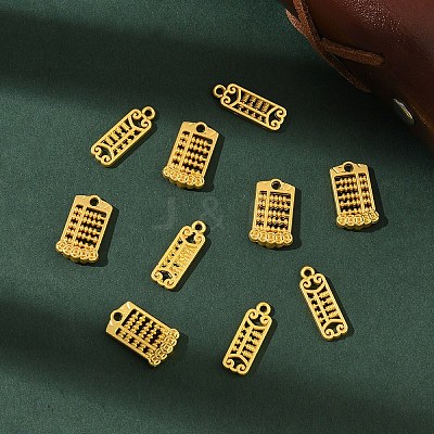 10Pcs 2 Styles Rack Plating Alloy Pendants FIND-YW0010-46-1