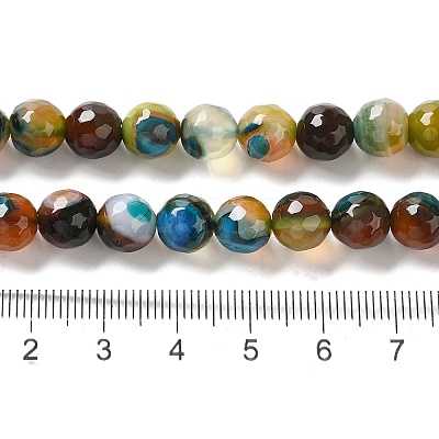 Natural Agate Beads Strands G-G079-A05-03-1