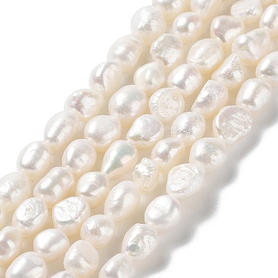 Natural Keshi Pearl Beads Strands PEAR-Z002-17-1