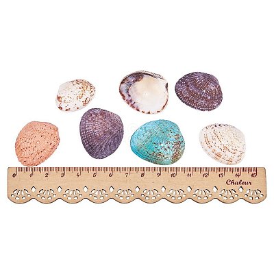 Dyed Natural Shell Beads BSHE-PH0003-02-1