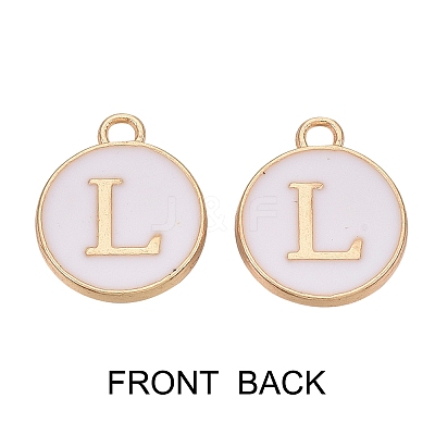 Golden Plated Alloy Charms ENAM-SZ0001-25A-L-1