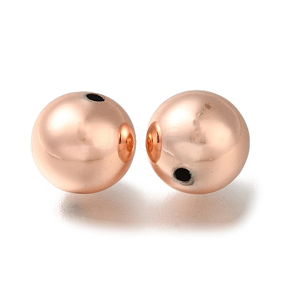 Rack Plating Brass Beads KK-K373-08F-RG-1