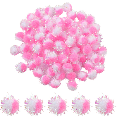 100Pcs Polyester Pom Pom Ball DIY-SC0031-43A-1