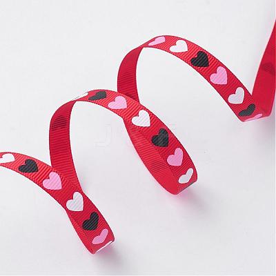 Polyester Grosgrain Ribbon SRIB-D060-9mm-04-1