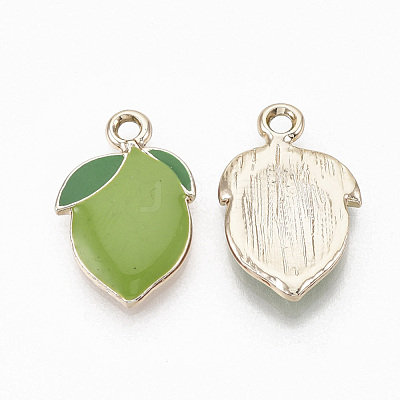 Alloy Enamel Pendants X-ENAM-N048-009B-1