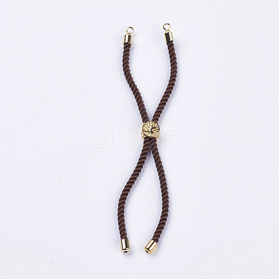 Nylon Twisted Cord Bracelet Making X-MAK-F018-14G-RS-1