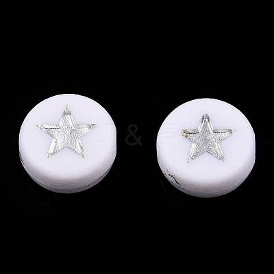 Opaque Acrylic Beads PACR-N006-006A-01B-1