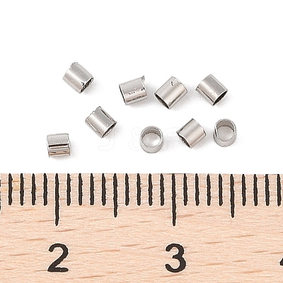 Column Brass Beads KK-G509-01B-P-1