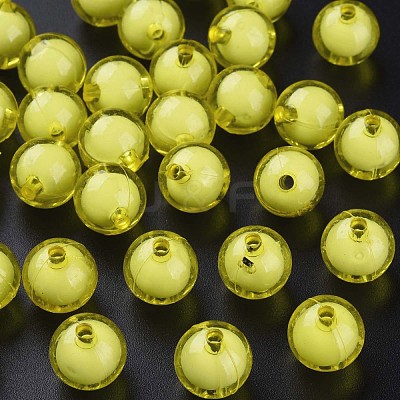 Transparent Acrylic Beads TACR-S152-16A-717-1