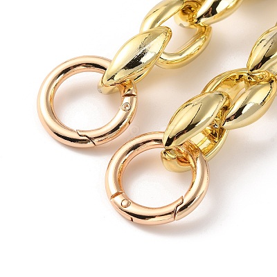 Acrylic Cable Chain Bag Straps FIND-WH0110-319-1