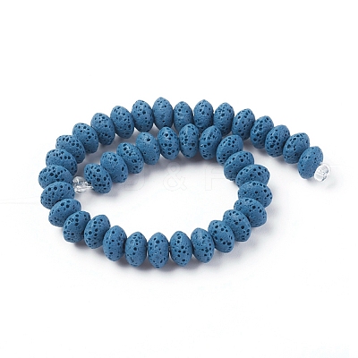 Natural Lava Rock Beads Strands G-F671-01A-05-1