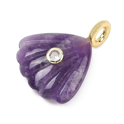 Natural & Synthetic Mixed Gemstone Carved Pendants G-G330-02G-1