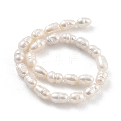 Natural Cultured Freshwater Pearl Beads Strands PEAR-P062-06B-1