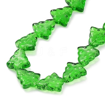 Transparent Glass Bead Strands EGLA-C002-A05-1