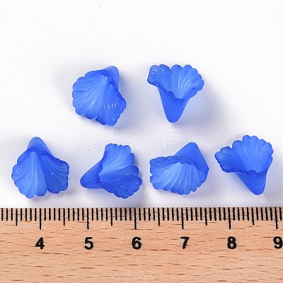 Frosted Acrylic Bead Caps MACR-S371-10A-751-1