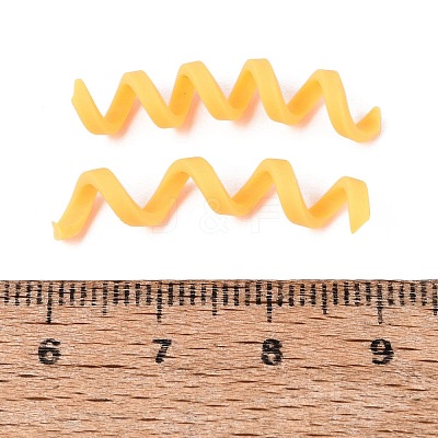 Handmade Polymer Clay Spiral Beads FIND-Q122-01C-1