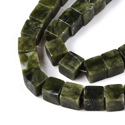Natural TaiWan Jade Beads Strands G-T139-8x8-21A-1