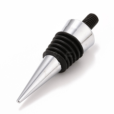 Reusable Classic Aluminium Alloy Wine Bottle Stopper AJEW-C016-01-1
