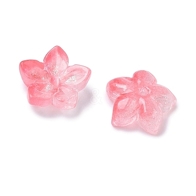 Dyed & Heated Glass Bead Caps GLAA-Z019-02M-1