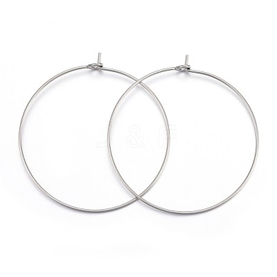 316 Surgical Stainless Steel Wine Glass Charms Rings STAS-L214-01A-1