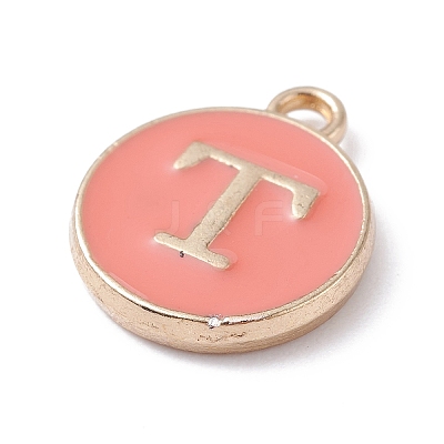 (Defective Closeout Sale Border damaged) Golden Plated Alloy Enamel Charms LS-ENAM-XCP0001-20T-1