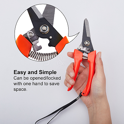 Steel Pruning Shears TOOL-WH0019-83-1