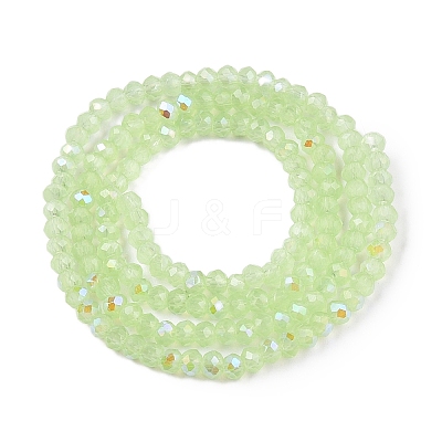 Electroplate Glass Beads Strands EGLA-A044-J1mm-L08-1