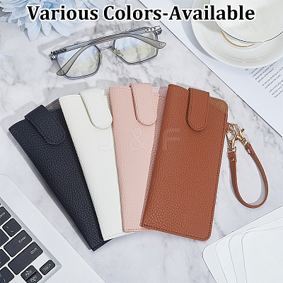 1Pc PU Leather Glasses Storage Bags AJEW-CN0005-76A-1