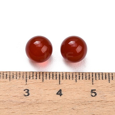 Natural Carnelian Sphere Beads G-H359-02G-8mm-1