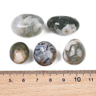 Natural Moss Agate Beads GG-CBAD0F6-A17-01-1