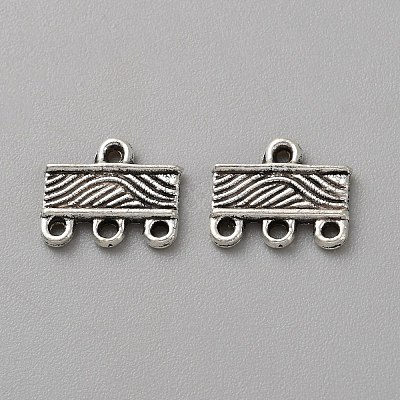 100Pcs Tibetan Style Alloy Chandelier Component Links FIND-WH0431-31F-1