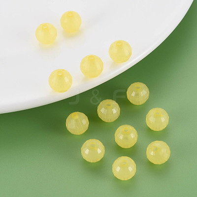 Transparent Acrylic Beads TACR-S153-42E-05-1
