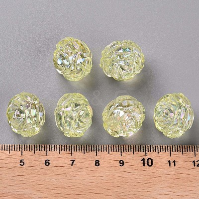 Transparent Acrylic Beads TACR-S154-31C-915-1