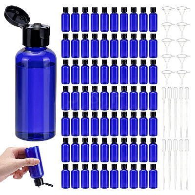 150Pcs PET Plastic Refillale Bottle AJEW-WA0004-23A-1