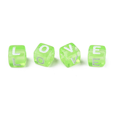 Transparent Acrylic Beads X1-TACR-ywc0001-01G-1