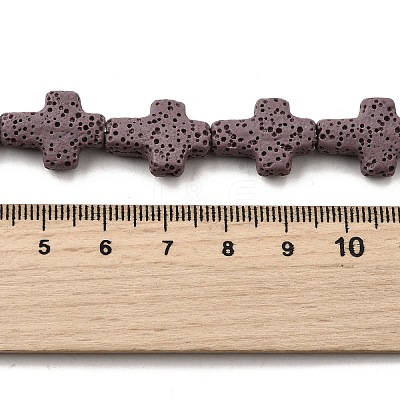 Natural Lava Rock Beads Strands G-L498-E01-01B-1