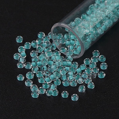 FGB 8/0 Grade A Round Glass Seed Beads SEED-N002-D-222-1