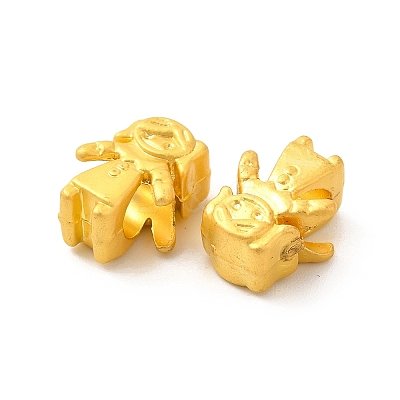 Rack Plating Alloy European Beads PALLOY-F287-40MG-1
