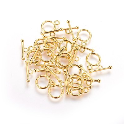 Tibetan Silver Toggle Clasps X-K08N6011-1