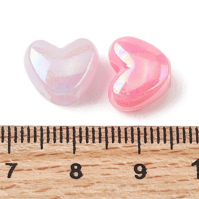Opaque Acrylic European Beads OACR-G058-16F-1