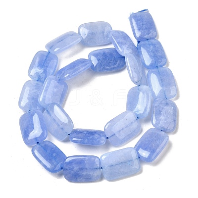 Natural Dyed Malaysia Jade Beads Strands G-B137-B02-01F-1