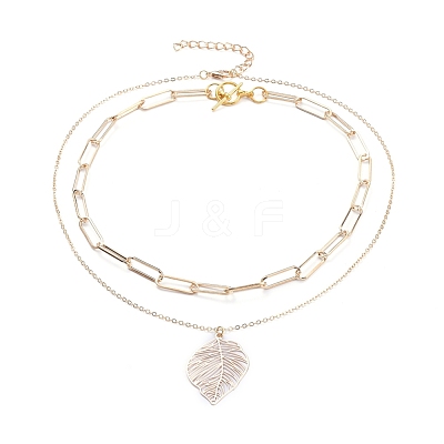 Pendant & Chain Necklaces Sets X-NJEW-JN02759-1