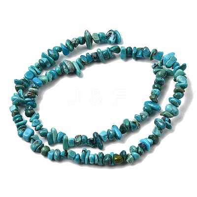 Natural HuBei Turquoise Bead Strands G-H345-A01-06-1
