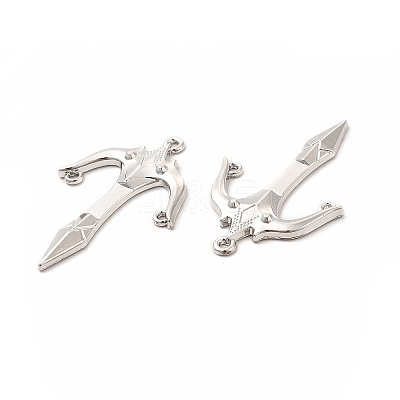 Rack Plating Alloy Pendants LS-PALLOY-E025-33P-1