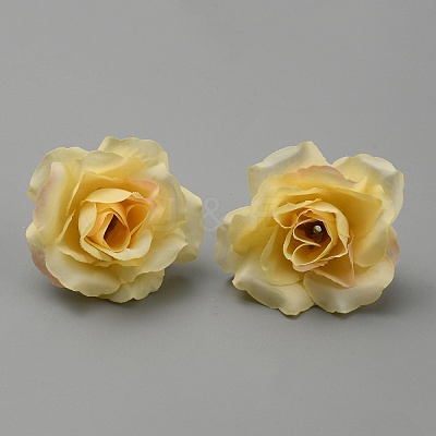 Cloth Imitation Rose Blossom AJEW-WH0083-22B-1