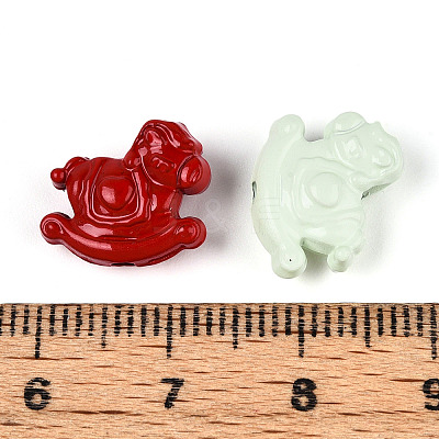Baking Paint Alloy Beads PALLOY-T090-70-1