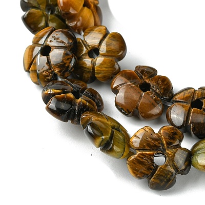 Natural Tiger Eye Beads Strands G-H023-B12-01-1
