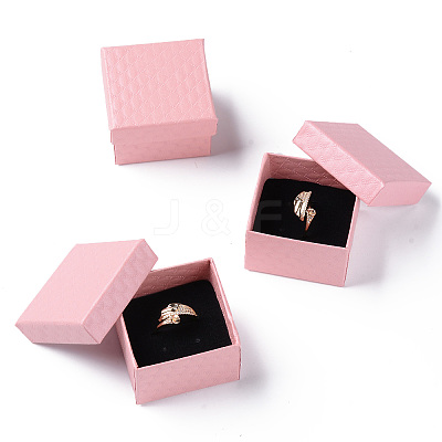 Square Cardboard Ring Boxes CBOX-S020-02-1