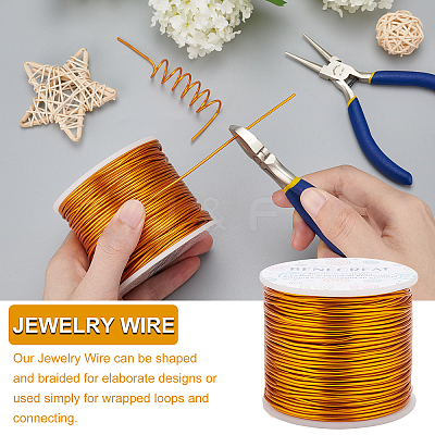 Matte Round Aluminum Wire AW-BC0003-30C-1.5mm-1