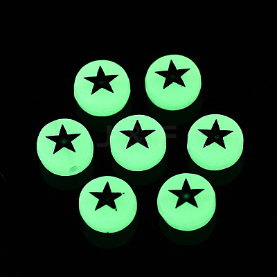 Luminous Acrylic Beads LACR-N001-004-1